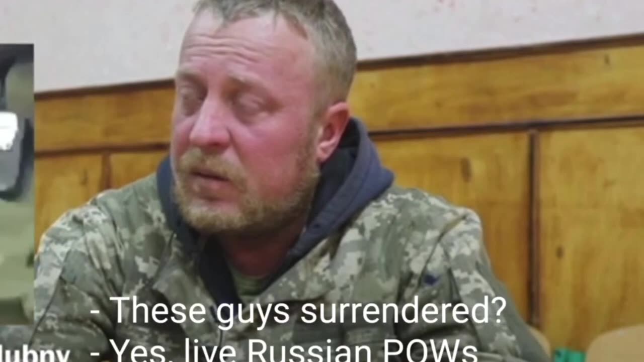 Ukrainian POW reacts to Ukrainian war crimes