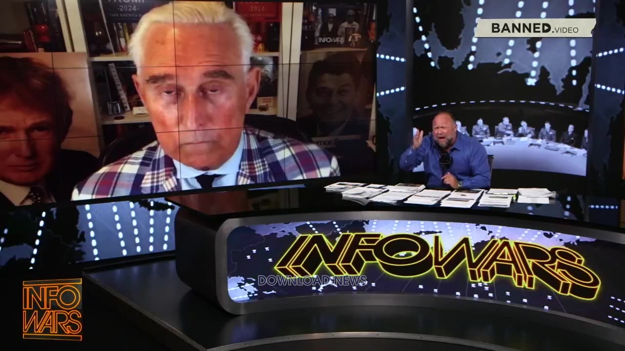 Alex Jones & Roger Stone: Republicans Have To Stop Being Cowards & Impeach Biden - 6/11/23