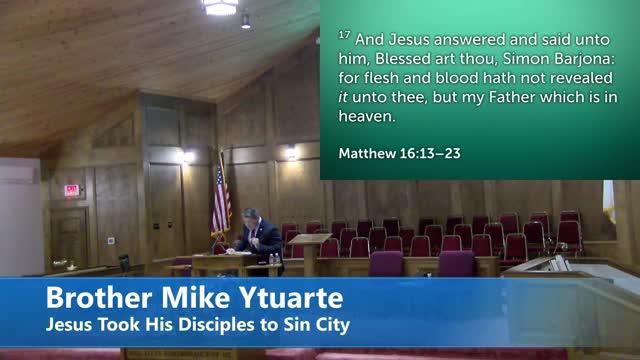 Jesus Took His Disciples to Sin City