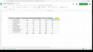 Como Subtrair no Google Planilhas | Google Sheets