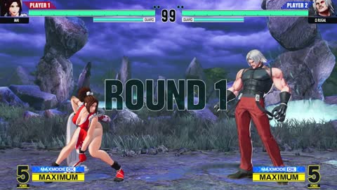 Mai Shiranui vs Omega Rugal (Hardest AI) - KOF XV