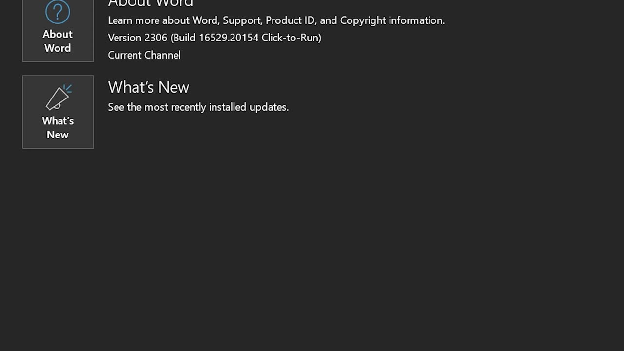 HOW TO UPDATE MICROSOFT OFFICE 365