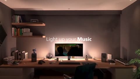 Philips Hue - Tingkatkan pencahayaan di area hiburan Anda!