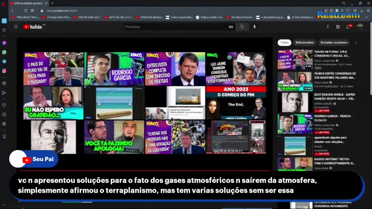 Donato - owUZw_o54Hg - aguardando alguém para debater com citações científicas