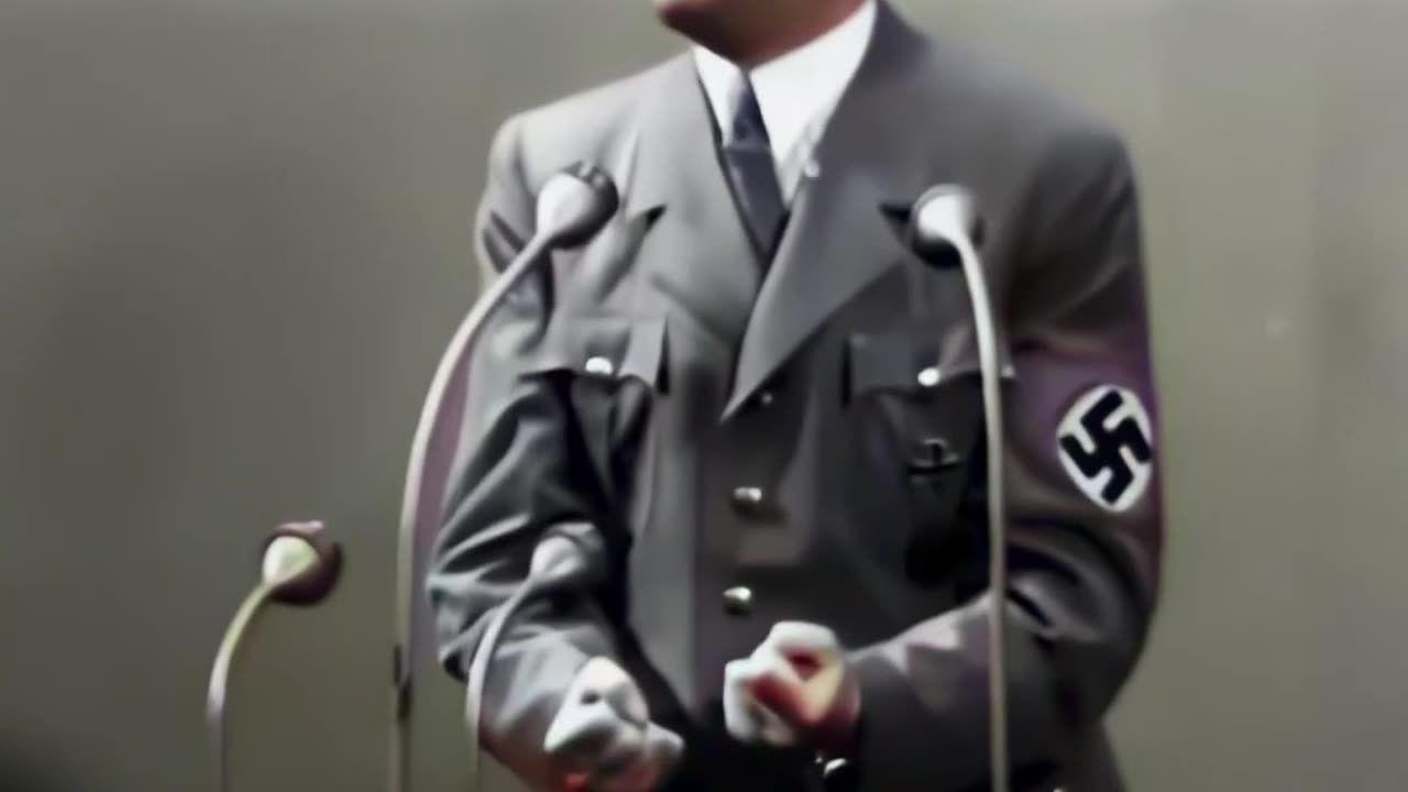 Adolf Holding a Speech in 1935 🤯🔯🔯