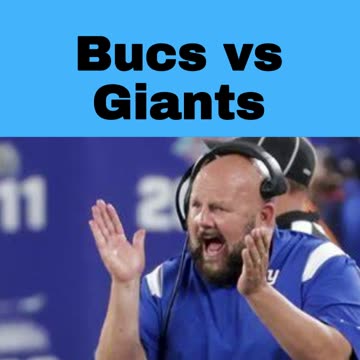 Bucs vs Giants Bet