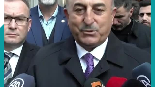 Türkiye’s Foreign Minister pays his condolences to victims of Istiklal Avenue terror attack
