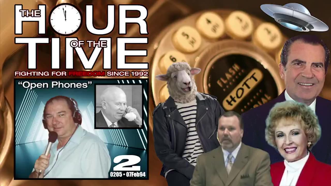 The HOUR of the TIME #0205 Open Phones #2