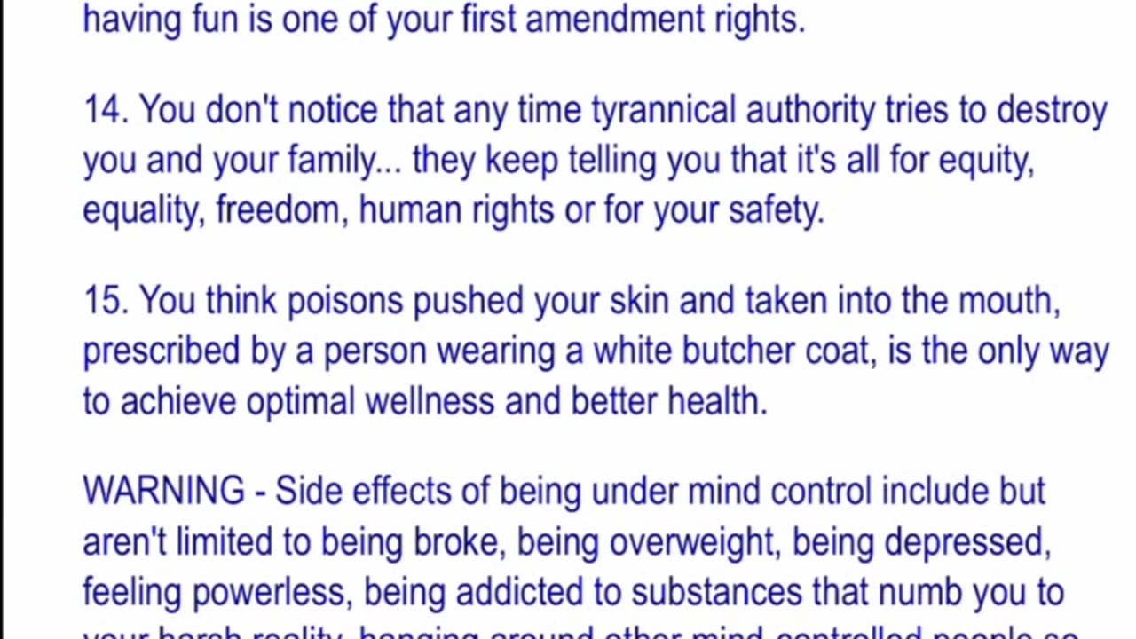 Signs You're Under Mind Control