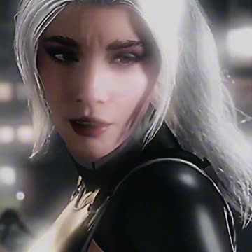 Spider-Man Black Suit With Black Cat