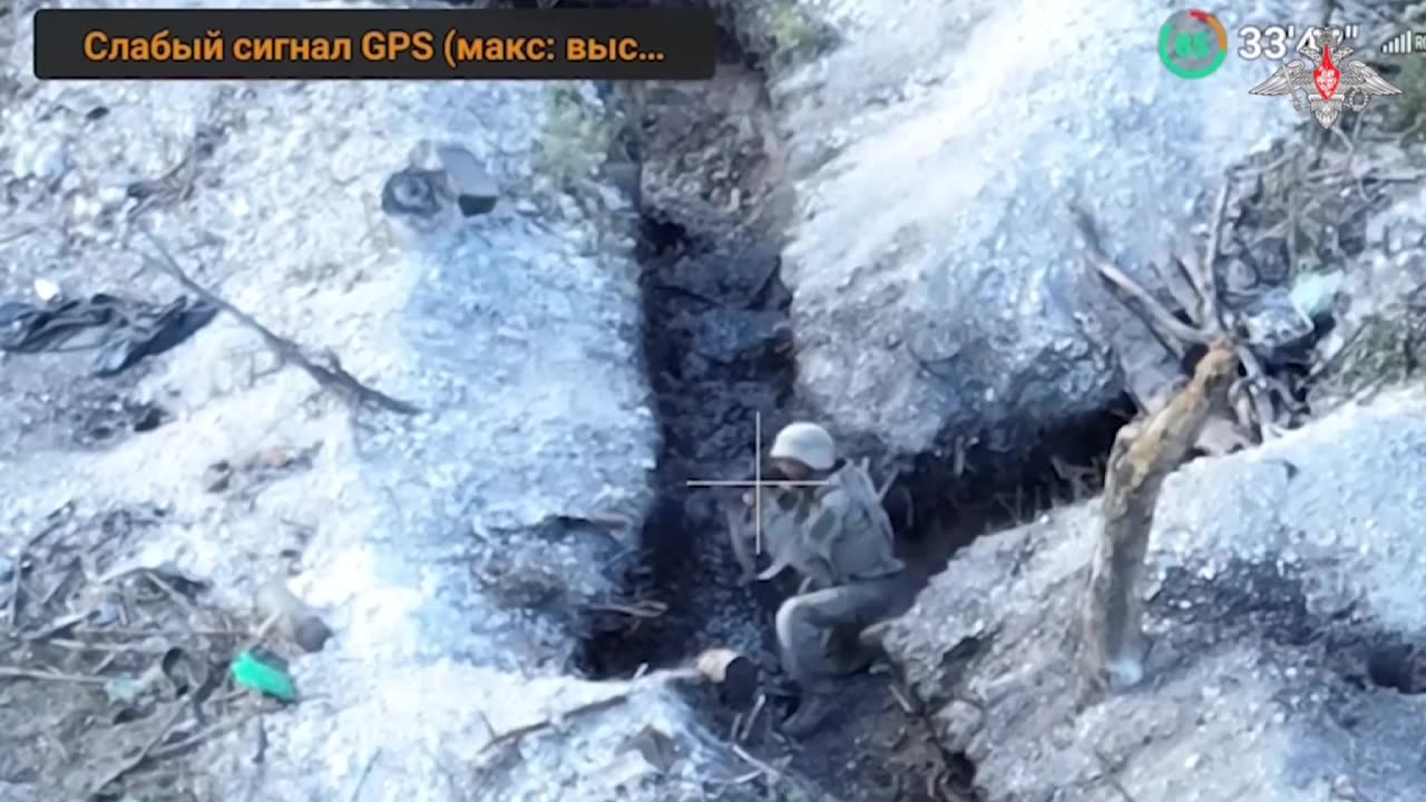 Destruction of AFU infantry by FPV-drone.