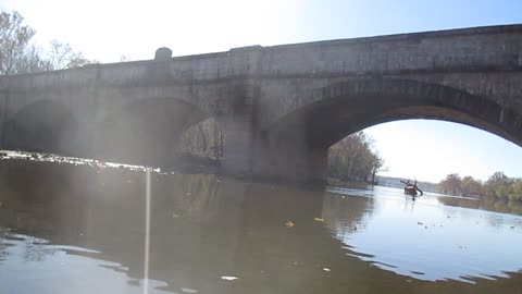 The Monocacy Aqueduct in Dickerson, Maryland.