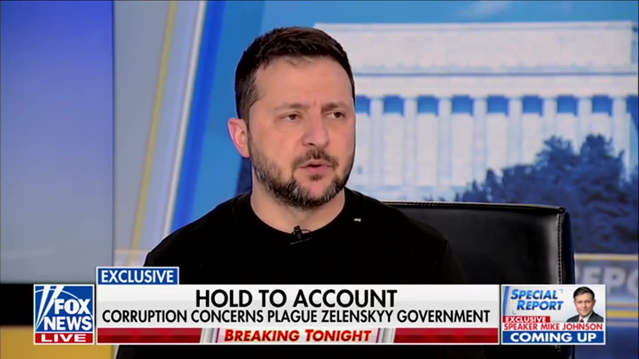 Fox News' Bret Baier Confronts Zelensky Over His Attempts To 'Consolidate Power'