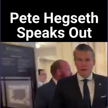 Pete Hegseth Speaks Out