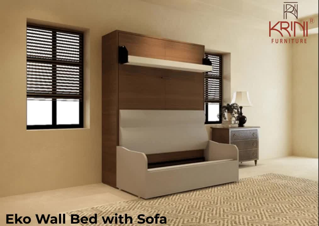 Eko Wall bed with Sofa // Space Saving Bed Ideas // Sofa with Wall Bed