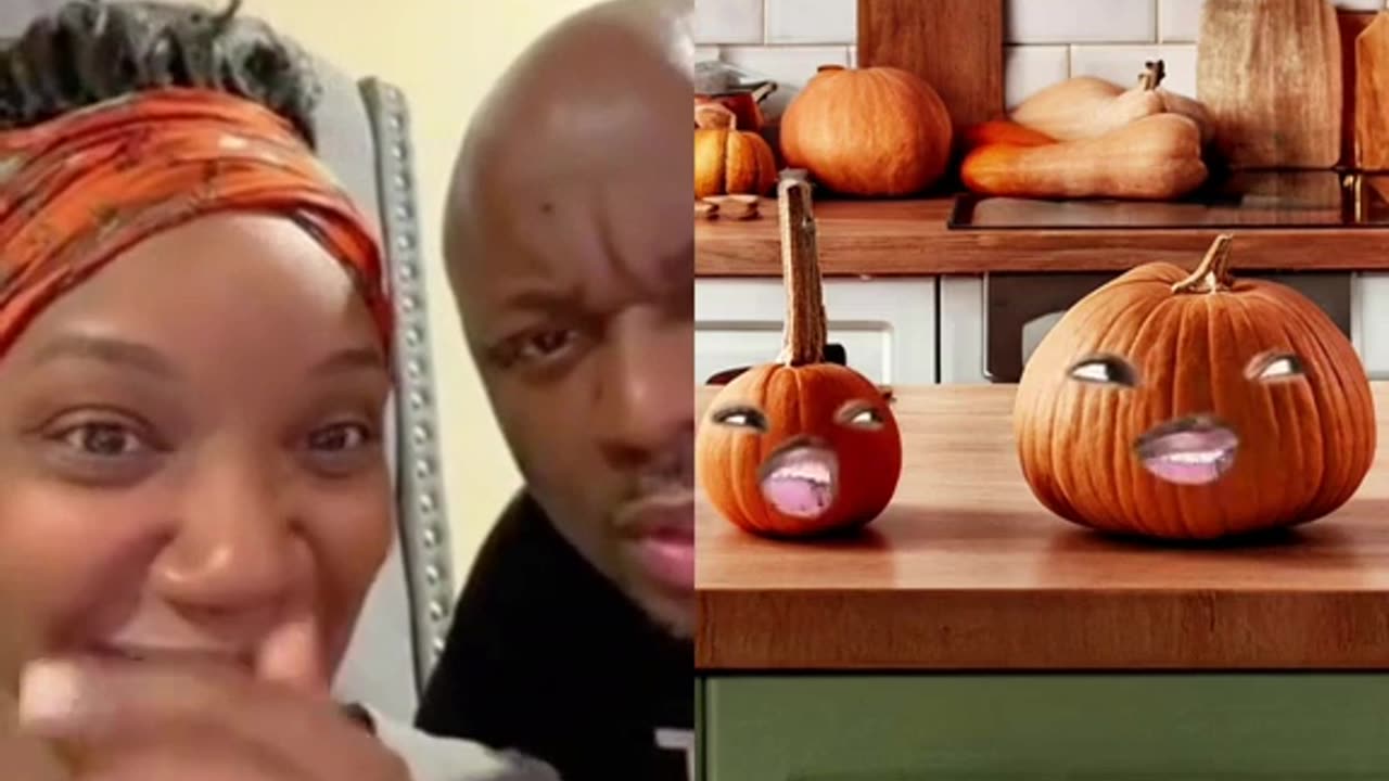 Pumpkins during October