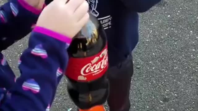 Coke Mentos Experiment