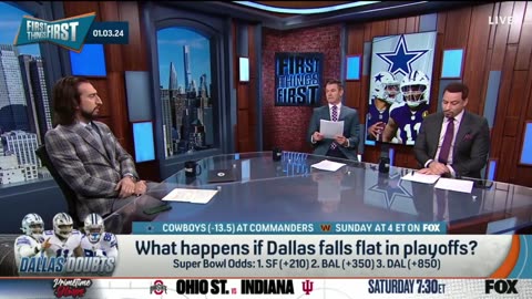FIRST THINGS FIRST Nick Wright reacts 49ers are the Favorite to Win the Super Bowl