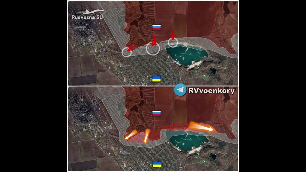 The Russian Army continues the assault on Avdeevka and attacks from the flanks