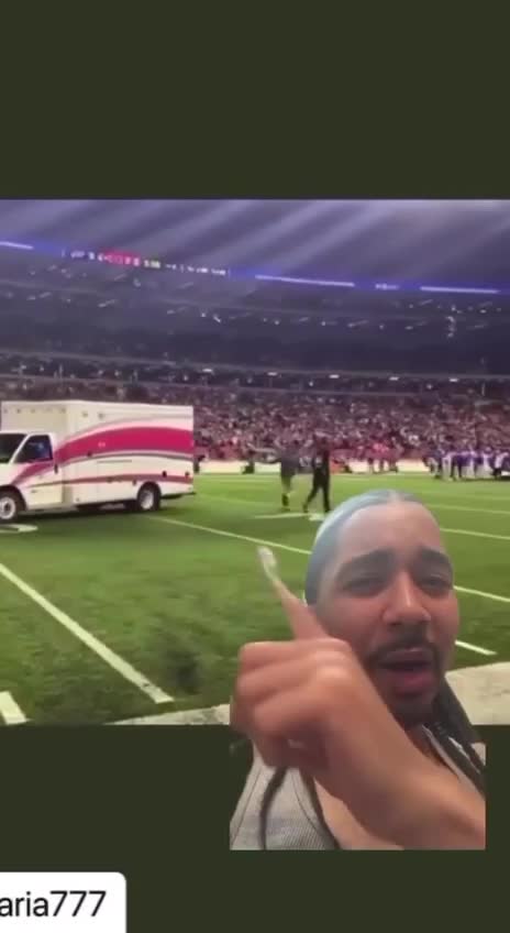 REGARDING DAMAR HAMLIN? QUESTIONS BEING RAISED ABOUT THIS 'NFL' AMBULANCE?