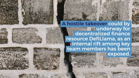 Hostile Takeover Fears: DefiLlama Co-Founder Exposes Internal Rift over Token Launch