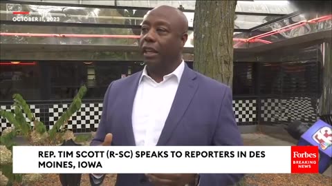 BREAKING NEWS- Tim Scott Excoriates 'Disgusting' Pro-Palestinian Rallies In Wake Of Israel-Hamas War