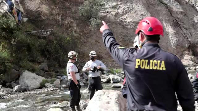 At least 29 dead after horror bus crash in Peru