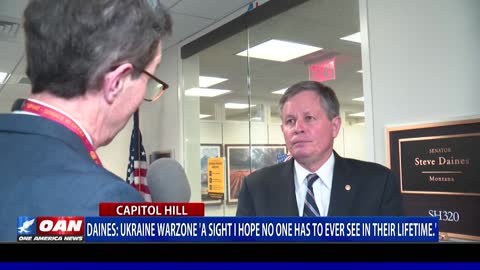 Sen. Daines: Ukraine Warzone ‘A Sight I Hope No One Has To Ever See In Their Lifetime’