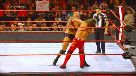 FULL MATCH - Randy Orton vs. AJ Styles_ Raw_