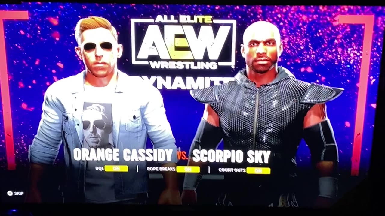 Scorpio Sky Vs Orange Cassidy