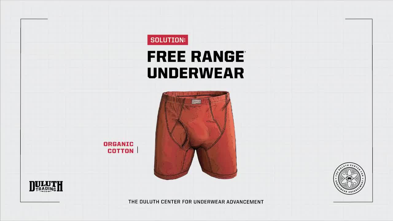 Free Range Underwear R&D The Duluth Center for Underwear Advancement
