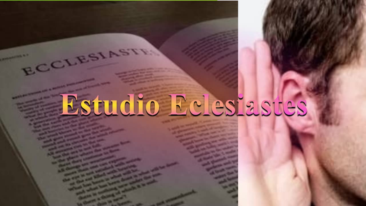 Estudio Eclesiastés 1 : 1 11_Cesar Vidal