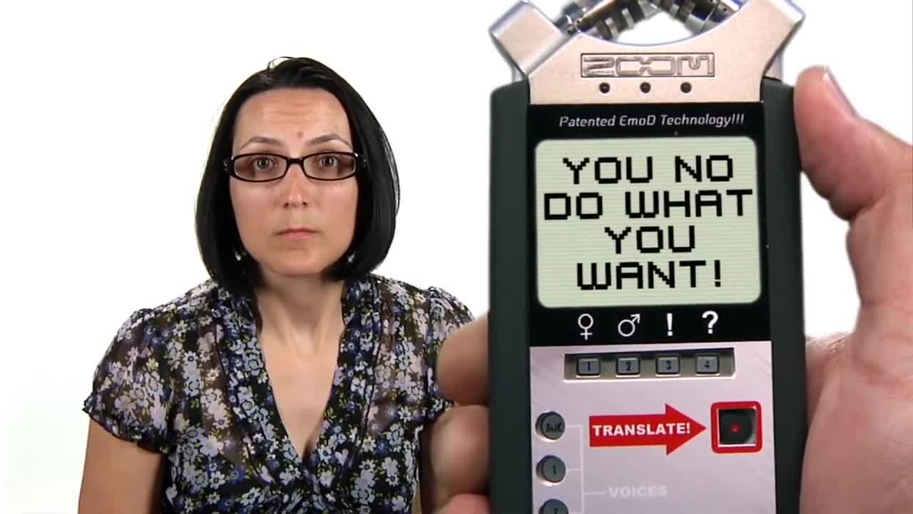 The Manslater: (Woman Language Translator)