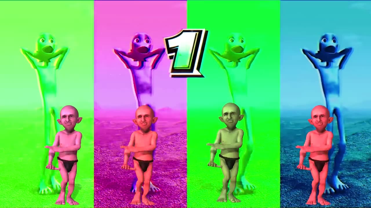 FUNNY ALIEN DANCE