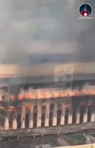 The largest library in France has been set ablaze by rioting migrants.
