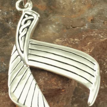 Enchanting Celtic Mermaid Pendant