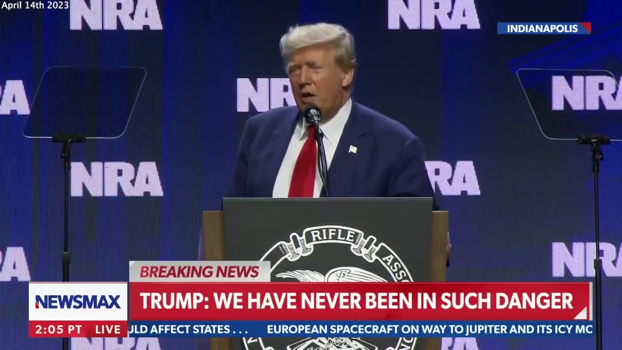 NRA | 2023 NRA Convention Highlights | Trump Receives Standing Ovation. Pence Gets Booed.