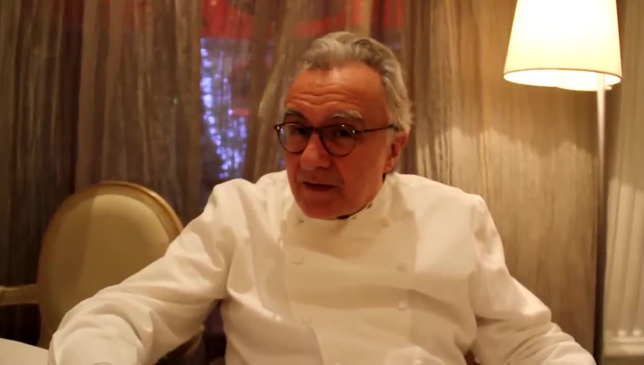 Chef Ducasse, qu'est-ce que c'est la cuisine française