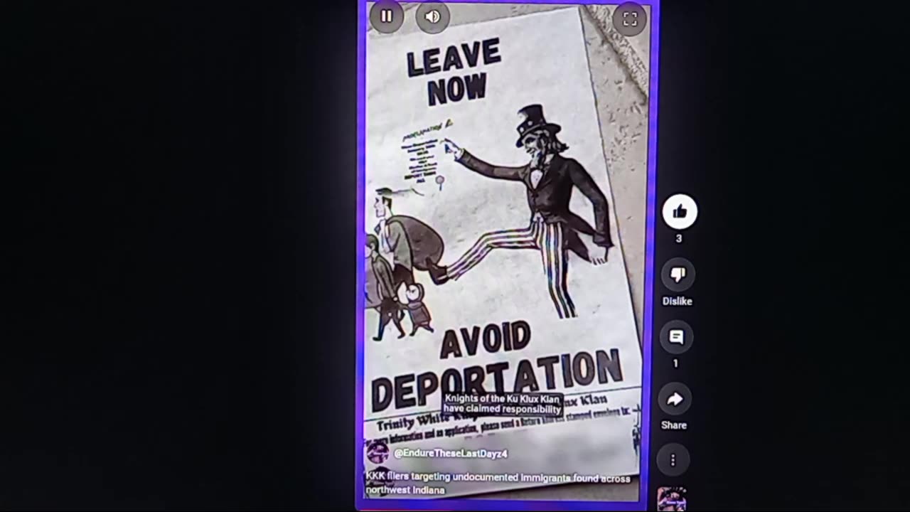 KKK FLIERS TARGETING UNDOCUMENTED IMMIGRANTS FOUND.....-@ENDURETHESELASTLASTDAYZ4