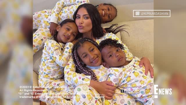 See How Kim Kardashian & Her 4 Kids Decorate for the Holidays E! News