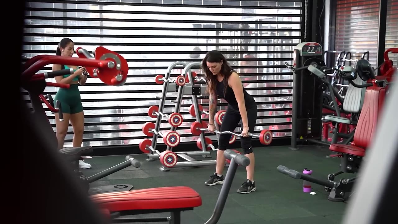 #funny,CRAZY CLEANER shocks GIRLS in a GYM prank