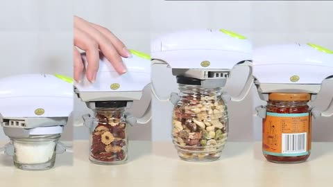 Robotwist Jar Opener, Automatic Jar Opener, Deluxe Model with Improved Torque #HomeGadgets143