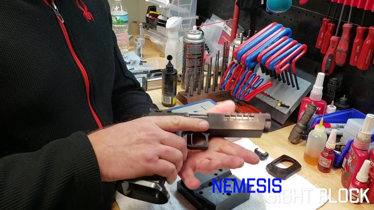 Nemesis Bench Video - Atlas Gunworks - Limited Class, Sight Block 2011 Style Pistol