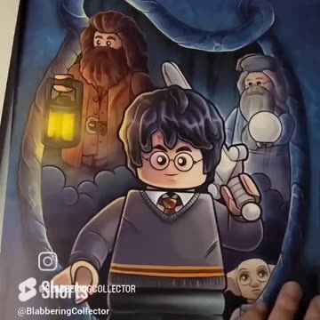 LEGO Harry Potter Brazilian Posters #lego #harrypotter #shorts #legoharrypotter