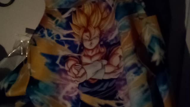 Tori my daughter Colored the Best Picture a Father Could Ever Ask For! Plus I get her DBZ HOODIE!