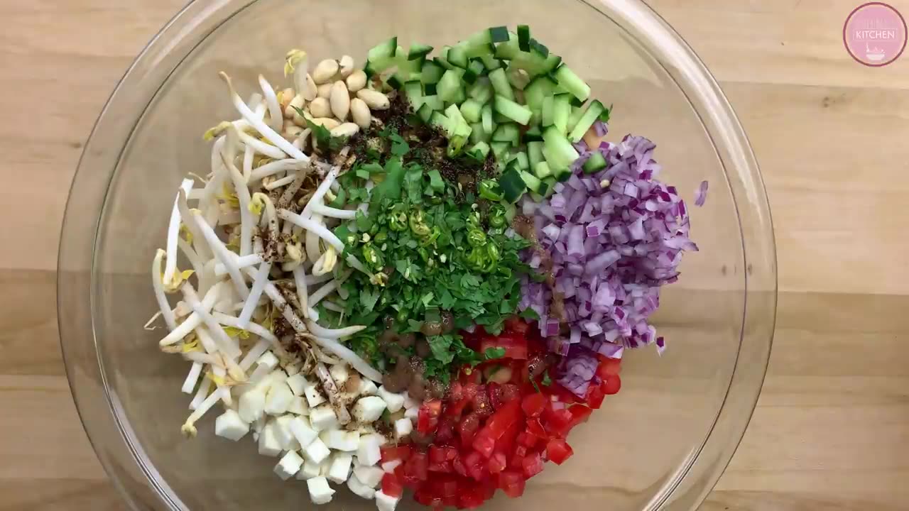 High Protein Salad | Weight Loss Recipe | Chickpea Salad