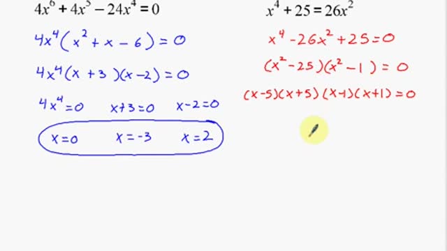 polynomial equation