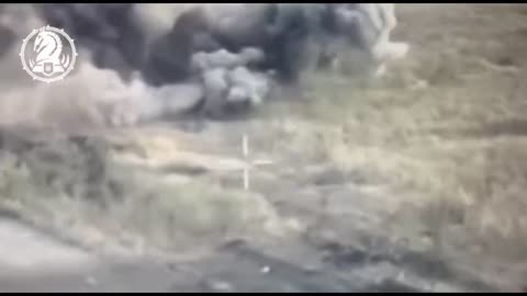 Russian Tank Smashed by ATGM