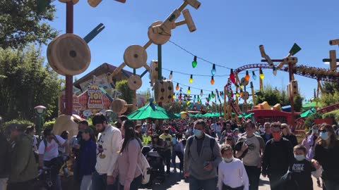 Gorgeous Day at Hollywood Studios Disneyworld, Florida