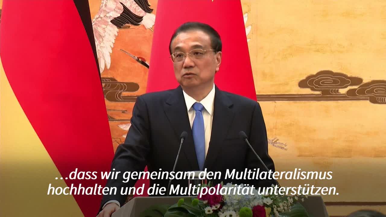 China: Mit Deutschland gemeinsam dem Multilateralismus verpflichtet | AFP